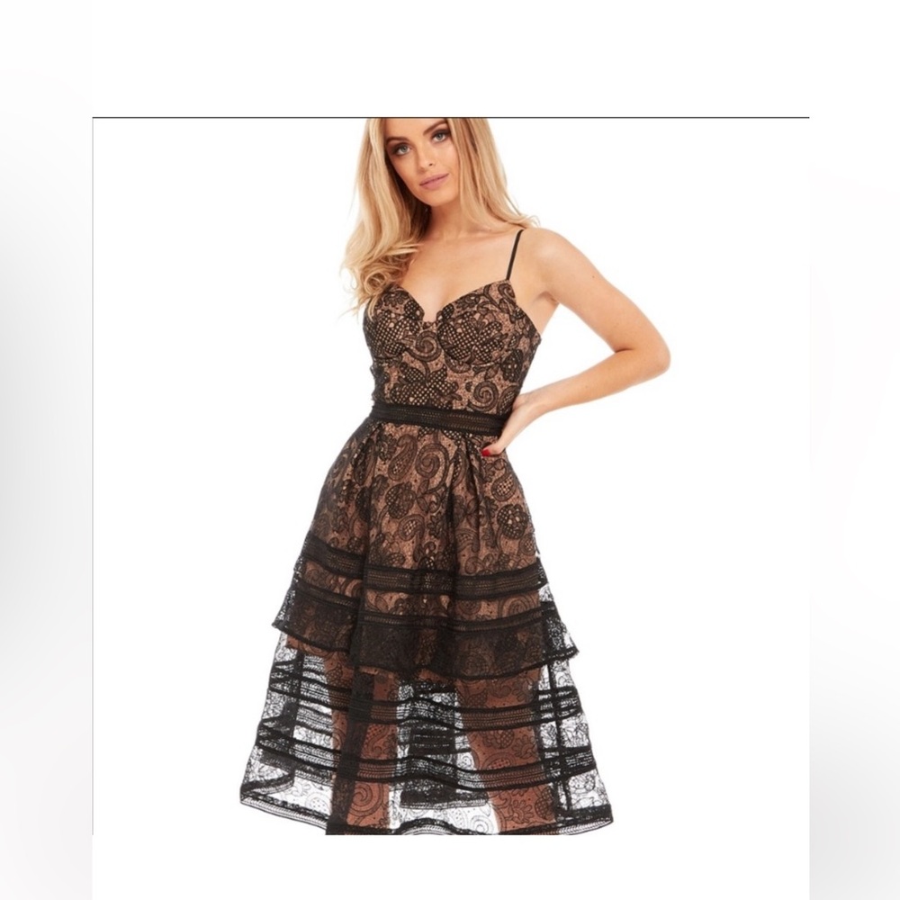 Self Portrait -lace paisley dress